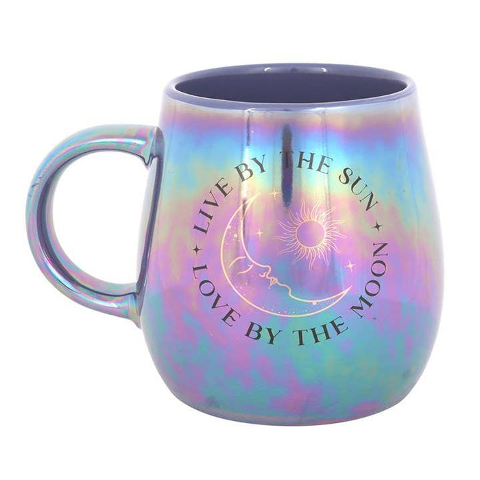 Live by the Sun, Love by the Moon Iridescent Mug 500ml