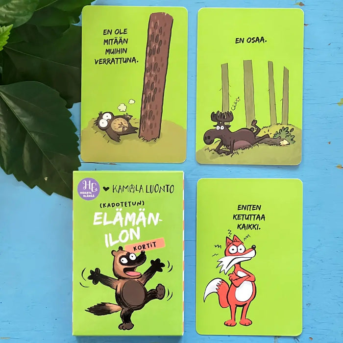 (Kadotetun) Elämänilon kortit, Kamala luonto - Hidasta Elämää