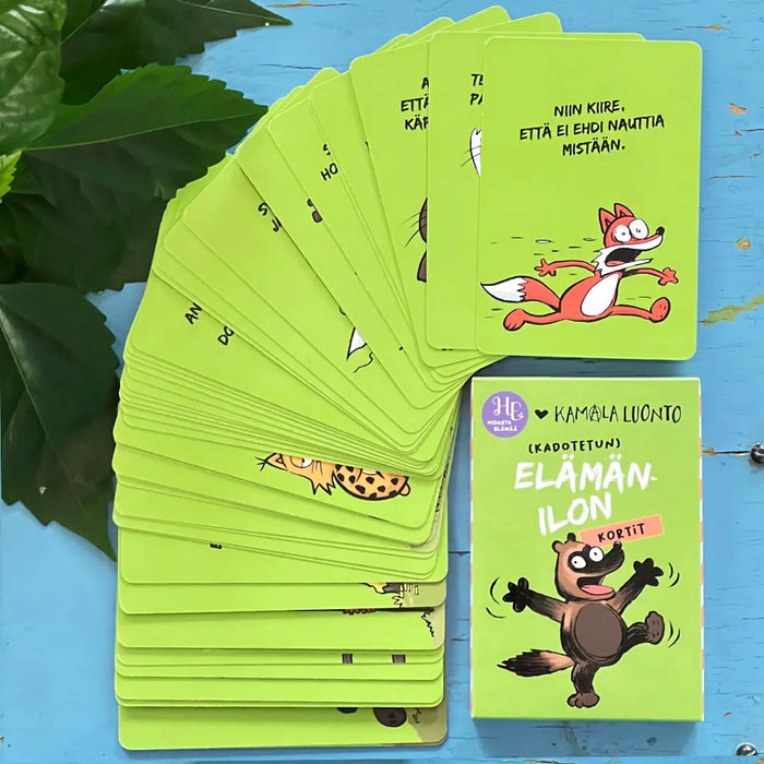 (Kadotetun) Elämänilon kortit, Kamala luonto - Hidasta Elämää
