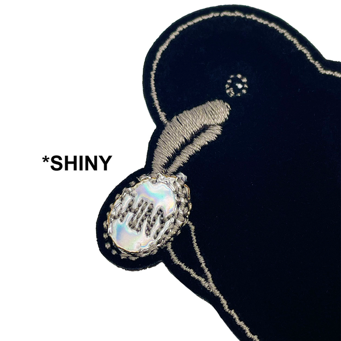 Crow Shiny Coin – kangasmerkki