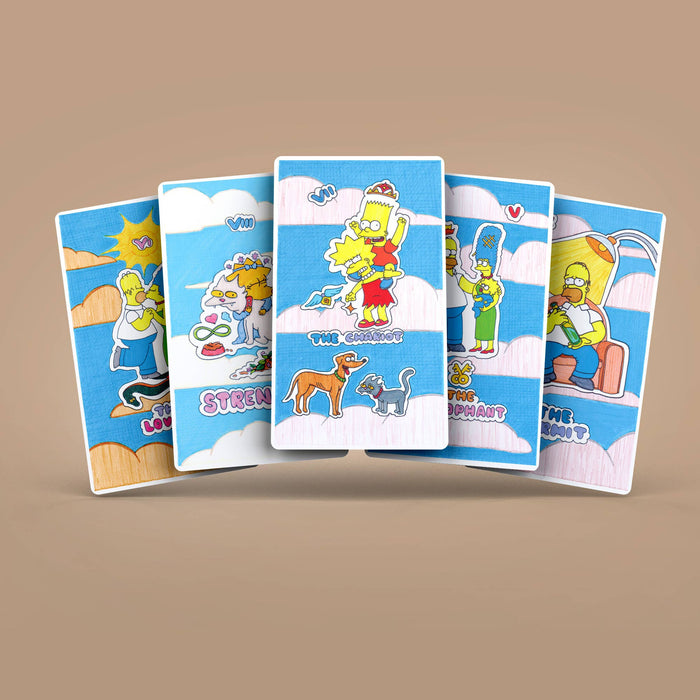 Das Simpsons Tarot 78+2 Extrakarten – Dark Synevyr