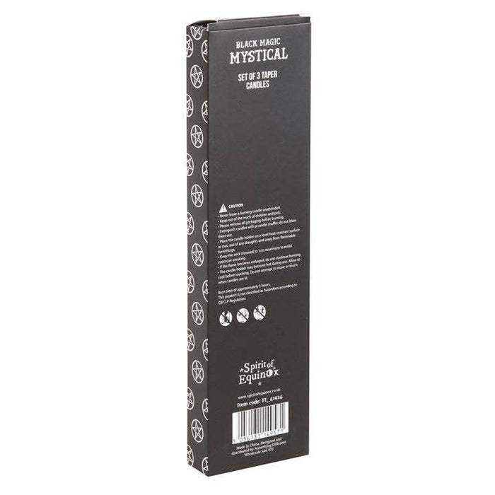 Black Magic Mystical- Kolmen kynttilän setti