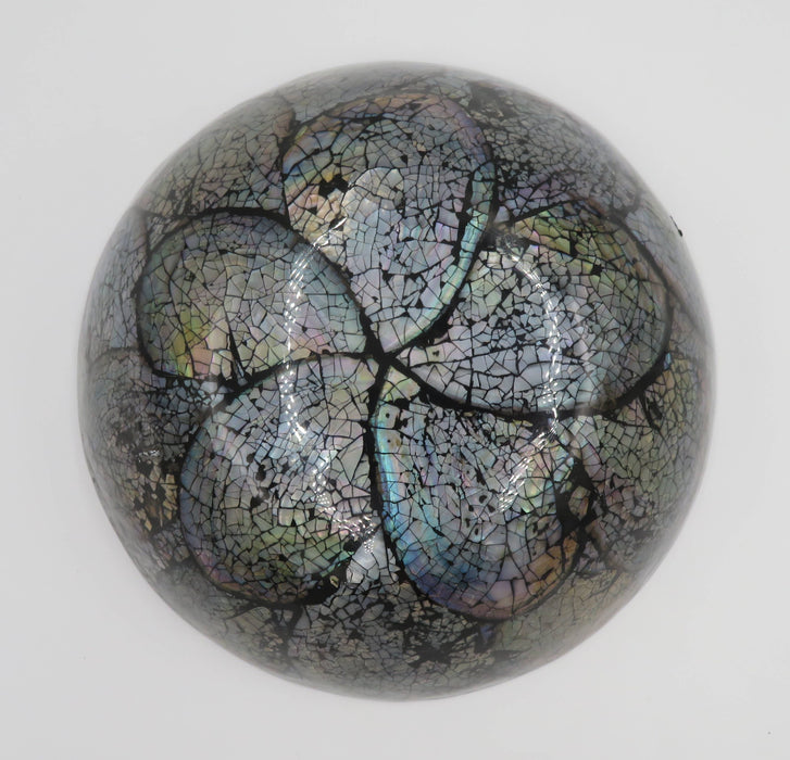 Mangkok Mata Abalone Eye -koristekulho 19 cm