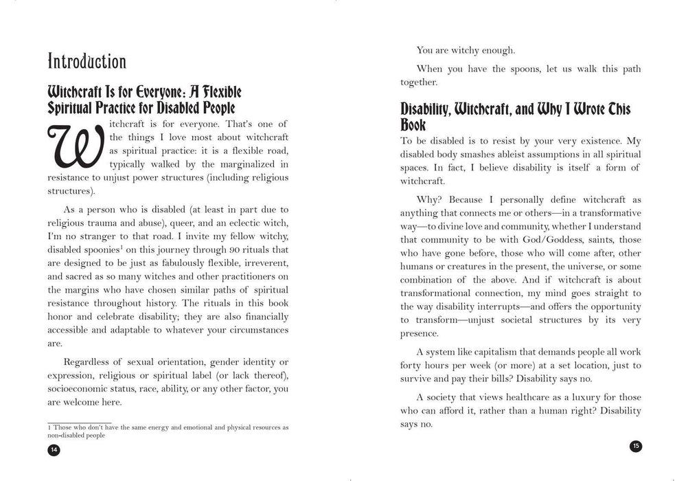 Disabled Witchcraft: 90 Rituals - Kandi Zeller