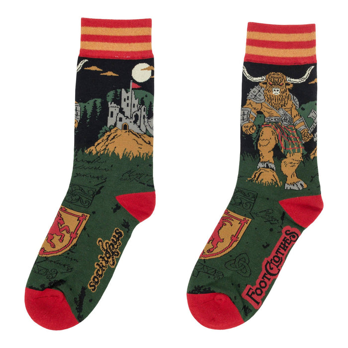 Highland Cow Exe-coo-tioner sukat - FootClothes
