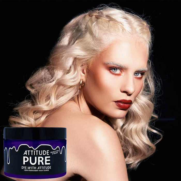 Pure Hair dye - vegan, not tested on animals - Attitude Hair Dye