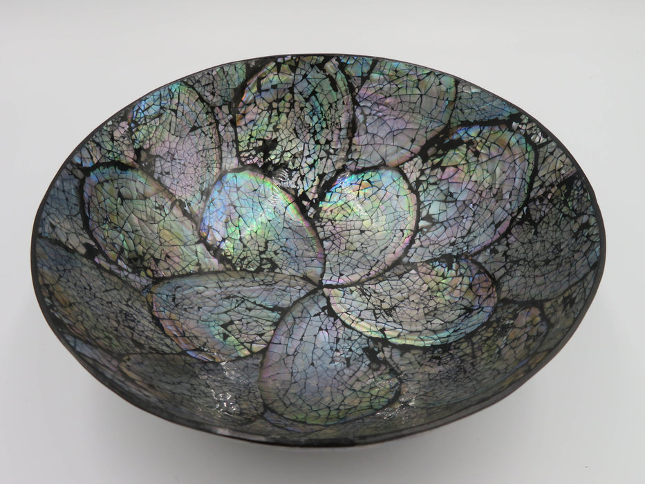Mangkok Mata Abalone Eye -koristekulho 19 cm