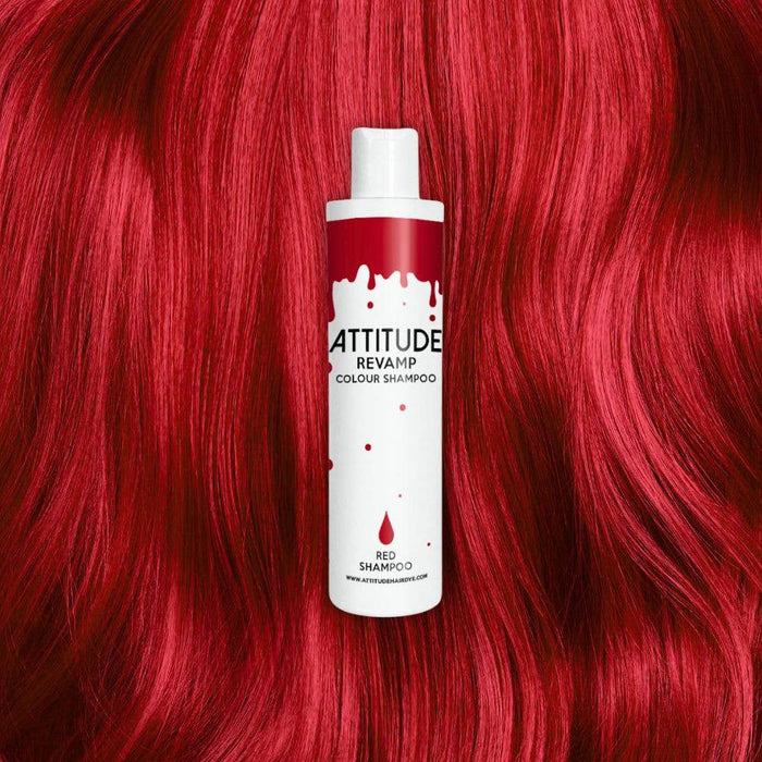 Revamp Red Color Shampoo - Attitude Hair Dye