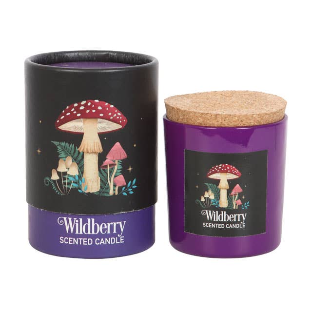 Forest Mushroom Wildberry candle