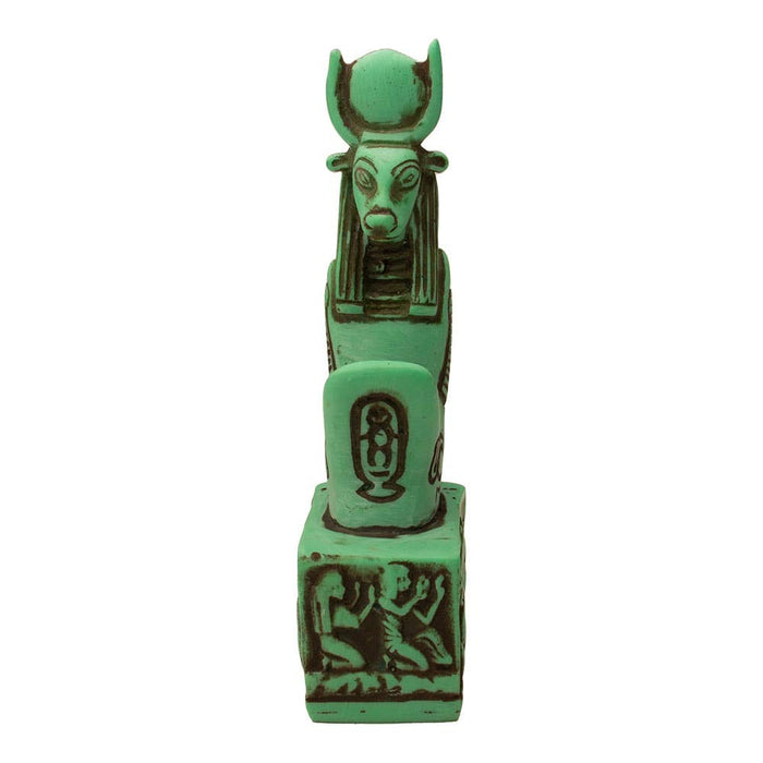 Hathor Egyptin Jumalatar, polvistuva patsas