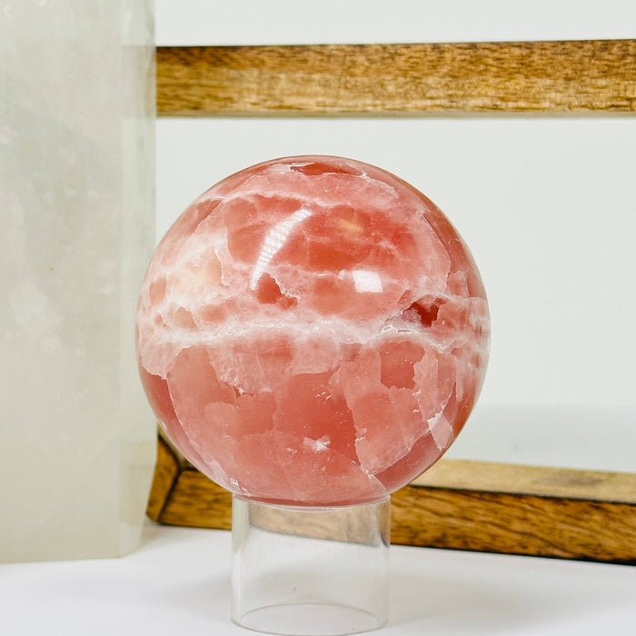 Hematoid crystal ball - Unique specimen (approx. 900g)