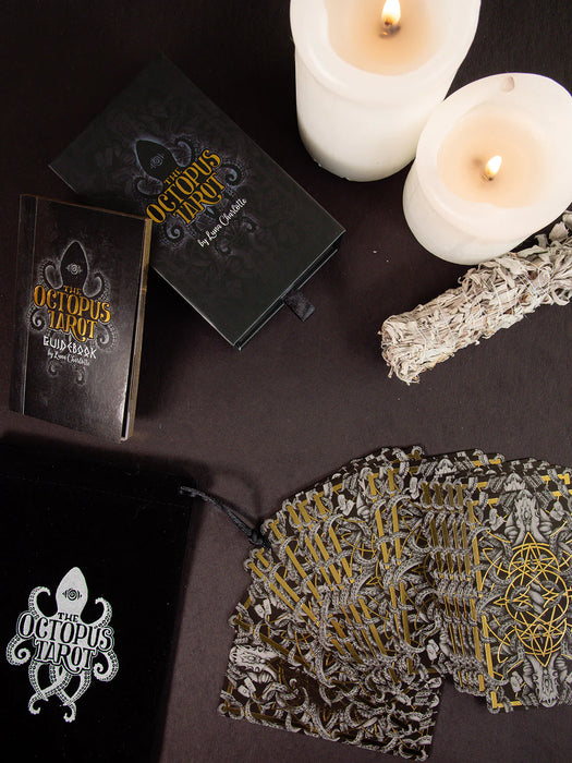 The Octopus Tarot Deck Gold Edition - Luna Charlotte (Kickstarter)