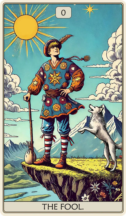 The Fool: Tarot palapeli puinen 250 palaa - Fantasy Puzzles