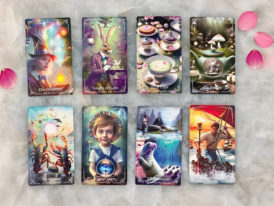 Journey to Oz &amp; Wonderland Tarot Deck - Mystic Madness Tarot (indie/US Import) 