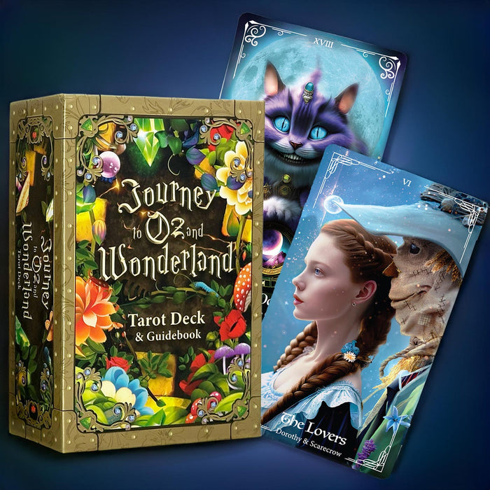 Journey to Oz &amp; Wonderland Tarot Deck - Mystic Madness Tarot (indie/US Import) 