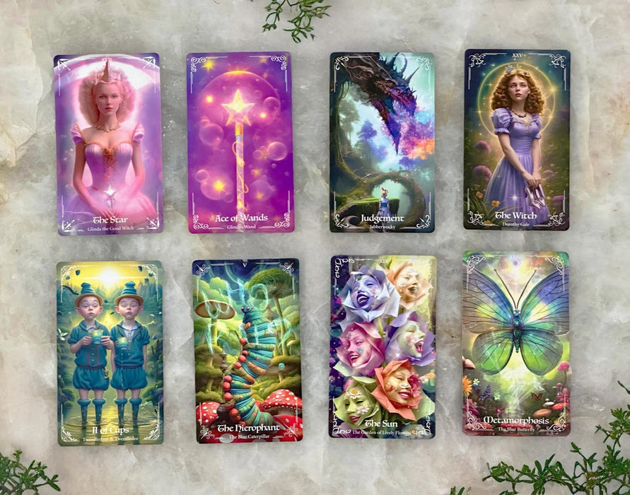 Journey to Oz &amp; Wonderland Tarot Deck - Mystic Madness Tarot (indie/US Import) 