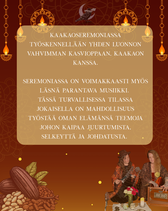 Kaakaoseremonia 17.12.25 - Julen aika