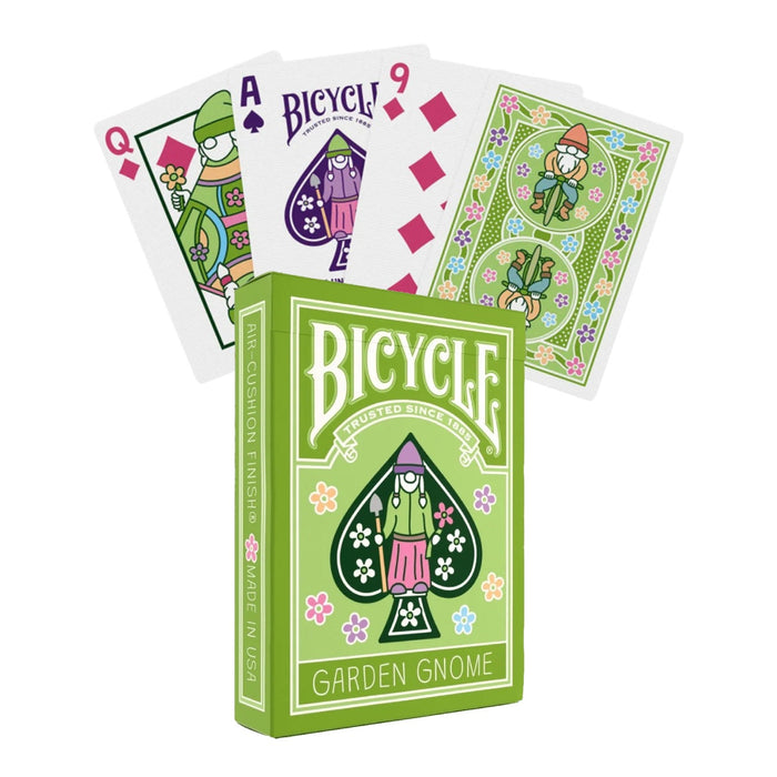 Garden Gnome pelikortit - Bicycle