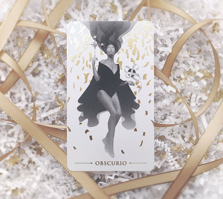 Ephemere: A tarot deck by True Black (True White) - Arthur Wang (Indie, Import)