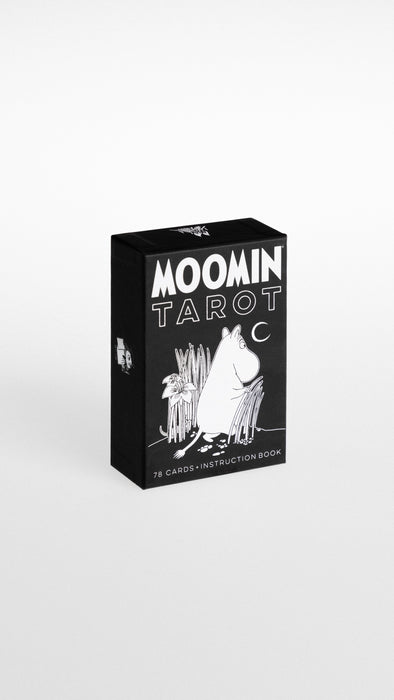 Moomin Tarot – englanninkielinen painos – pakkauksen etupuoli
