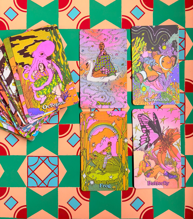 Queer Animal Oracle - an inclusive deck & guidebook - Ashley Molesso&Chess Needham