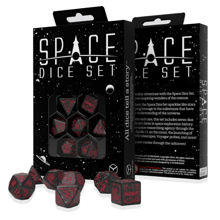Roolipelinopat  Space Dice Set - Q Workshop