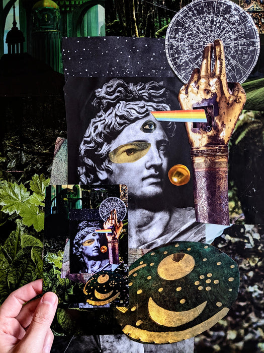 Ritual Tarot Deluxe – kortin kuvitus ja korttien tausta