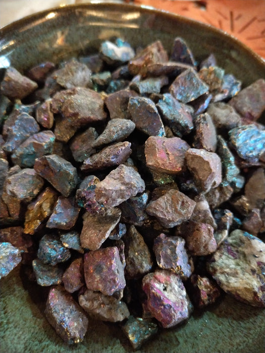 Kalkopyriitti raakapala n1-1,5cm Meksiko