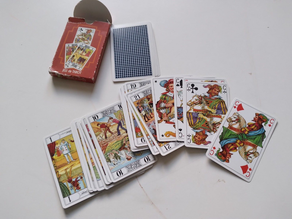 Arcanes et Cavaliers du Jeu de Tarot
