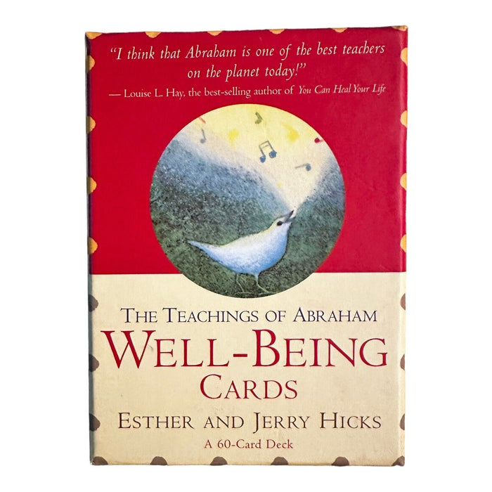 Teachings of Abraham Well Being Cards - Esther Hicks, Jerry Hicks (preloved,käytetty)