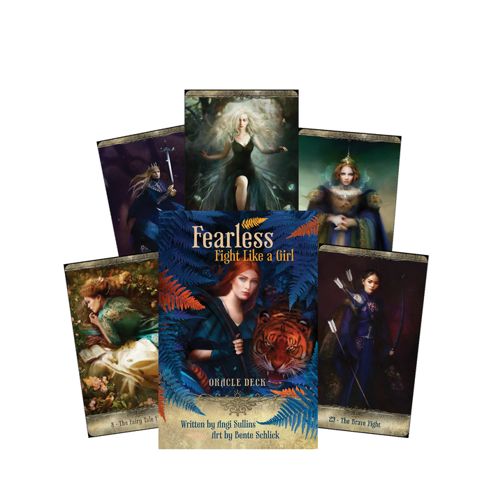 Fearless : Fight Like a Girl Oracle cards - Angi Sullins