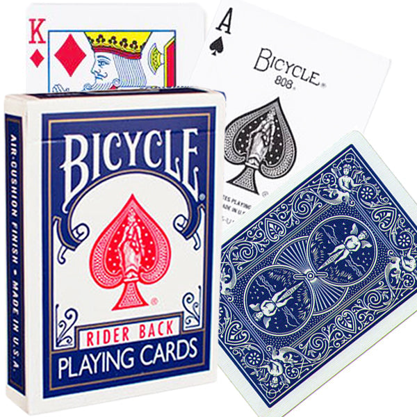 Bicycle 100% Blue Back playing cards - Diffata