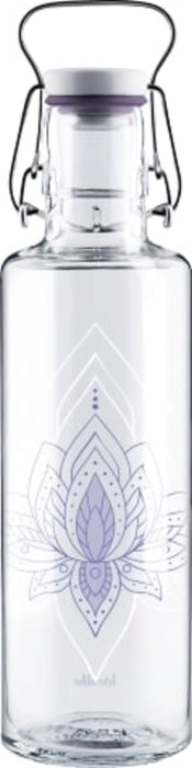 Soulbottles Just breathe - lasinen juomapullo 0,6l