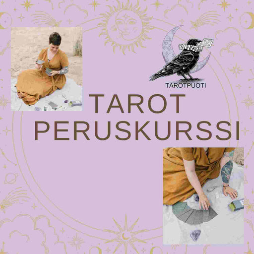 Tarot peruskurssi Hämeenlinnassa (5pvä 17.-31.1.2023 Ei online) Valitse koko kurssi tai haluamasi illat - Tarotpuoti