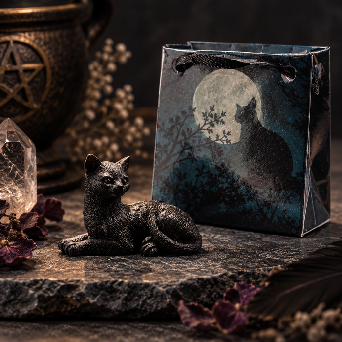 Lucky Black Cat – onnenkissa minilahjakassissa
