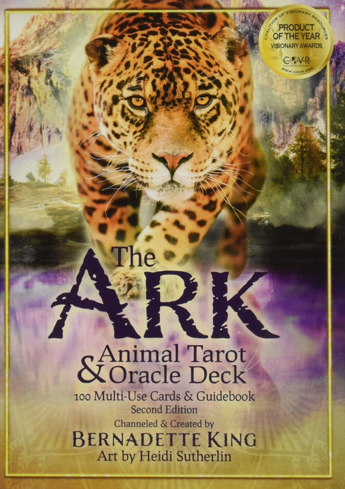 The Ark Animal Tarot &amp; Oracle Deck - Second Edition: 100 Animal Multi-Use Cards &amp; Guidebook Standard Edition (PRELOVED/USED)