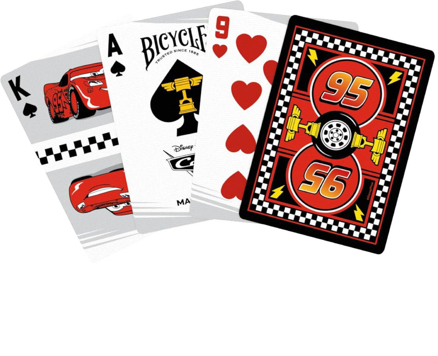 Disney Pixar Cars pelikortit - Bicycle