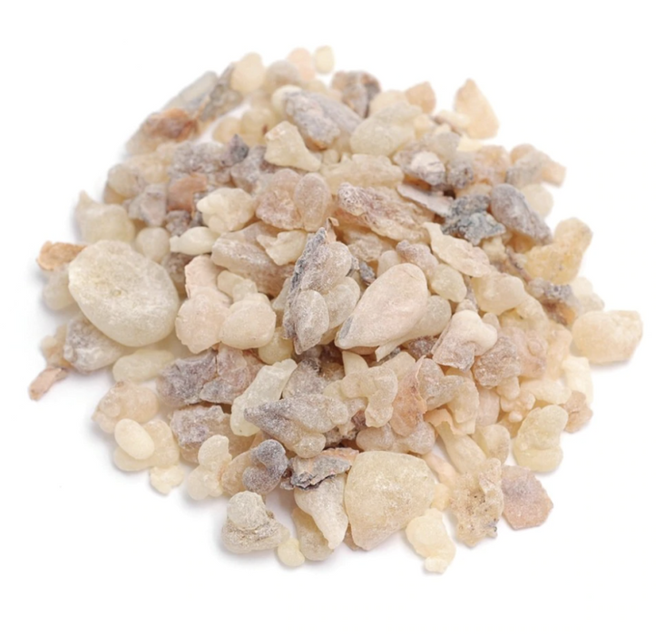 Frankincense (Olibaanihartsi) pihka rakeita lasipullossa 30ml