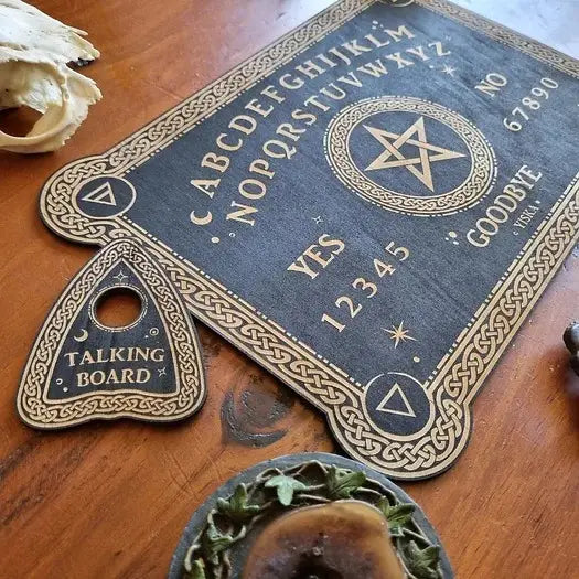 Spiritismilauta Pentagram Spirit Board & Planchette - Yiska Design