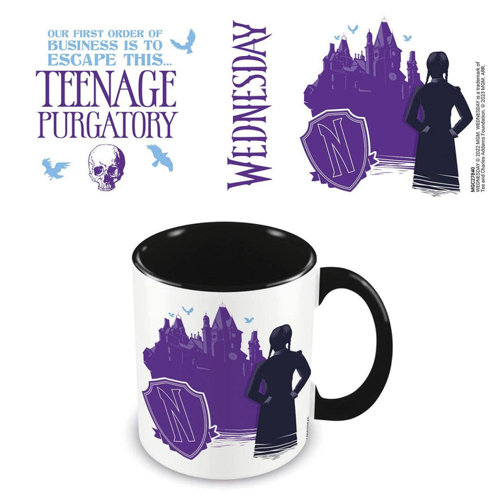 Wednesday (Teenage Purgatory) coffee mug