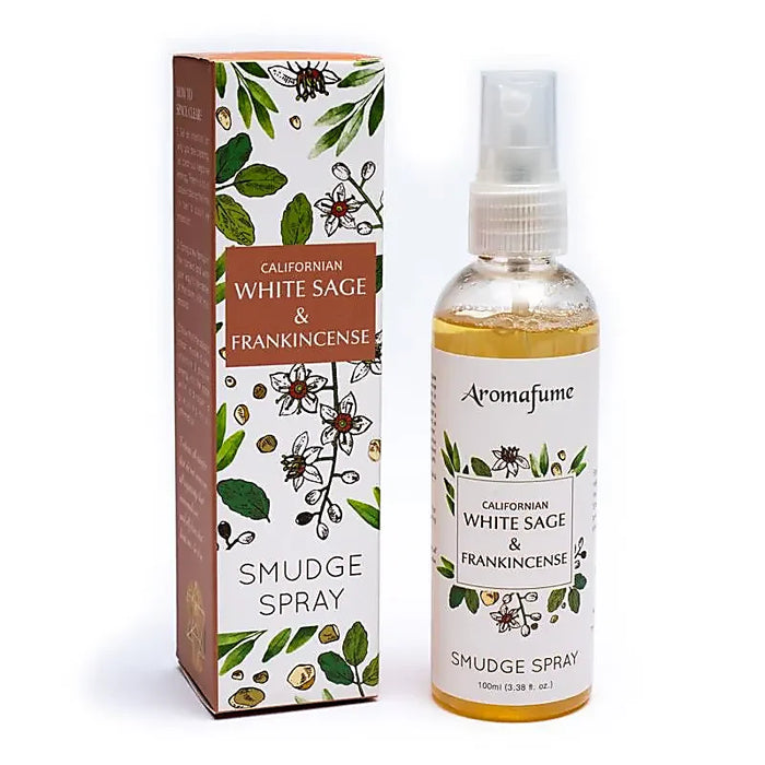 Aromafume - White Sage & Frankincense huonetuoksu spray 100ml
