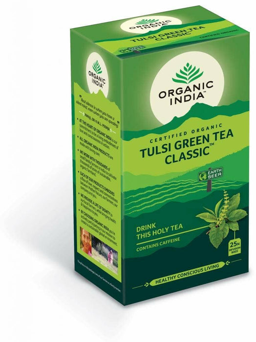 Tulsi Green Tea Classic vihreä tee - Organic India