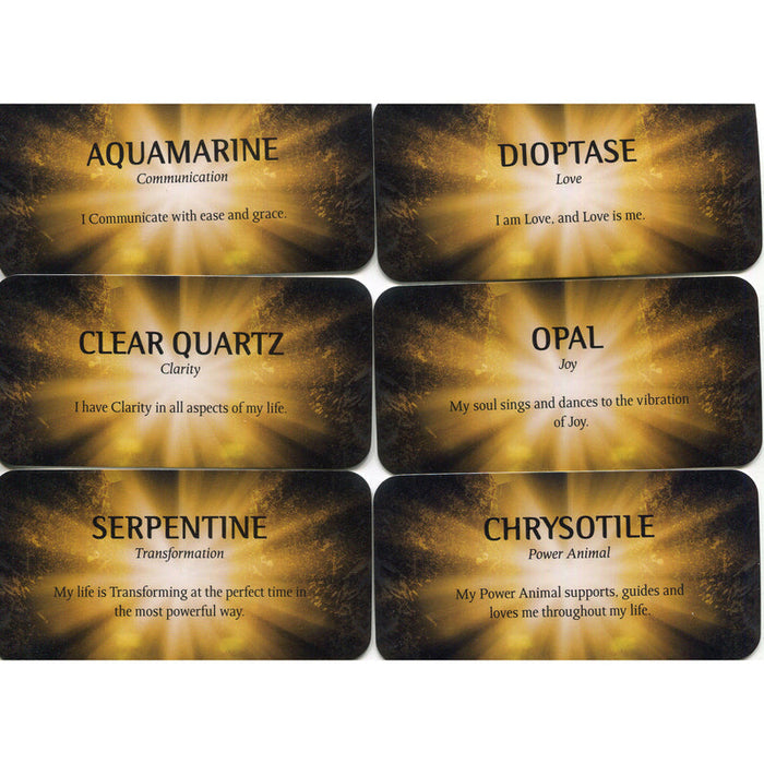 Crystal Wisdom Mini Cards - Rachelle Charman