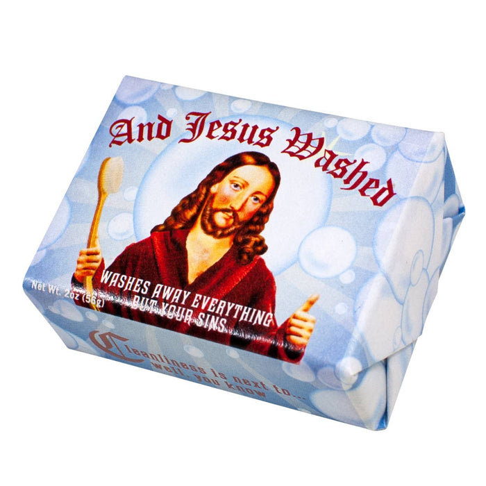 And Jesus Washed bar soap 56g