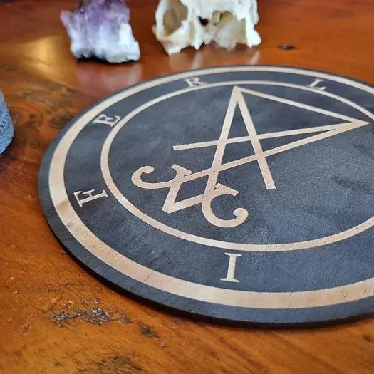 Lucifer Sigil alttarikiekko n.10 cm
