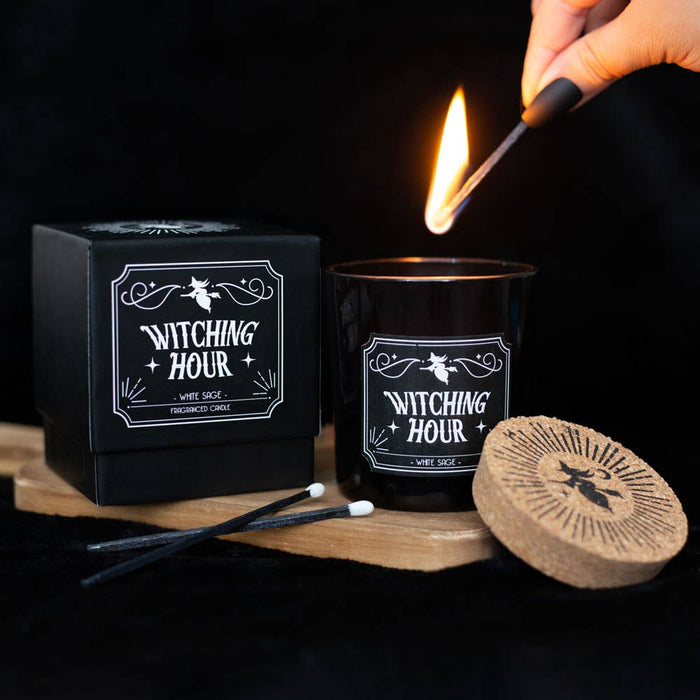 Witching Hour White Sage Gothic scented candle