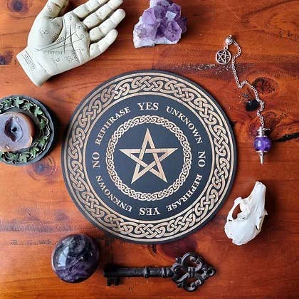 Heilurialusta - pentagrammi 20cm