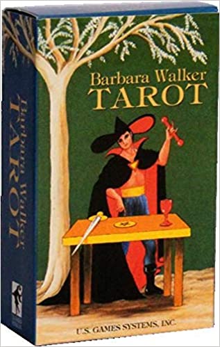 Barbara Walker Tarot 1999 vintage USGS - Barbara Walker (vintage, OOP, rare)(Preloved/käytetty)