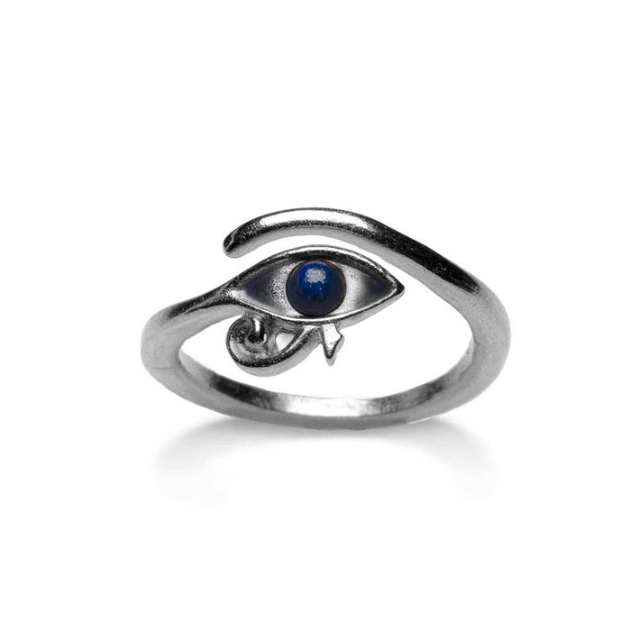 Auge des Horus Ring Antiksilber