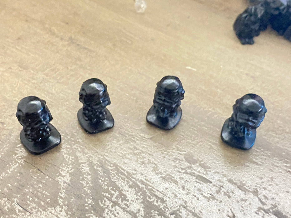 Stormtrooper / Star Wars Mini-Kristallfigur Obsidian ca. 2cm